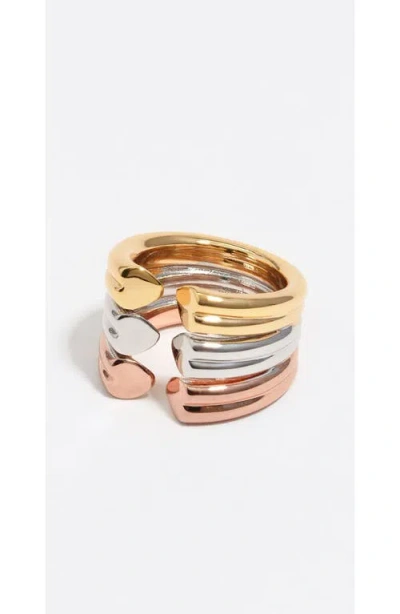 Bimba Y Lola Hearts Ring