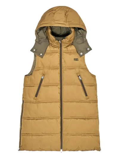 Bimba Y Lola Hooded Zip Top In Multi