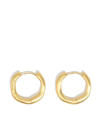 Bimba Y Lola Hoop Earrings In Gold