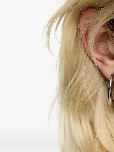 Bimba Y Lola Hoop Earrings In Metallic