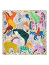 Bimba Y Lola Horse Scarf With Mini Prints In Multi