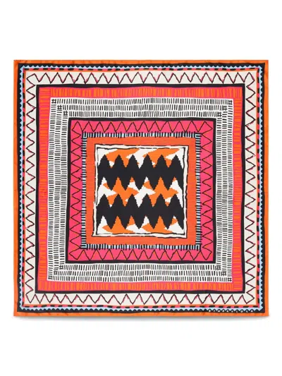 Bimba Y Lola Ikat Scarf In Multi
