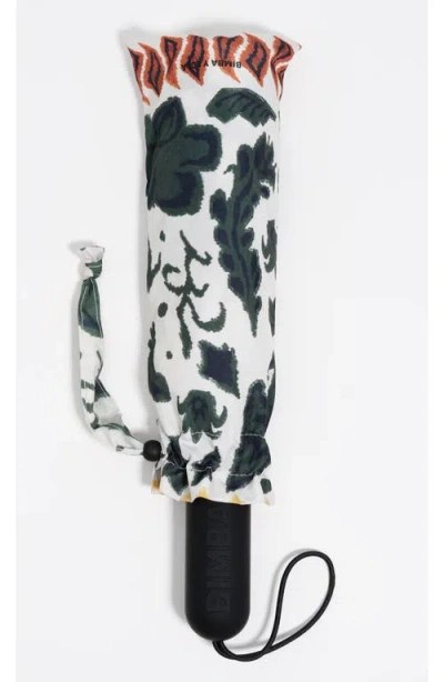 Bimba Y Lola Ikatmix Print Umbrella In Green