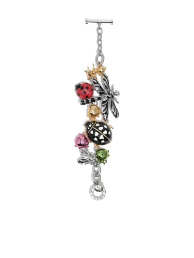 Bimba Y Lola Insect-embellished Bracelet In Silver