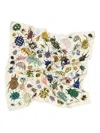 Bimba Y Lola Insect-print Scarf In White