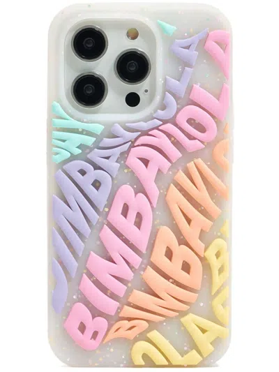 BIMBA Y LOLA IPHONE 15 PRO LOGO-EMBOSSED CASE