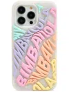 Bimba Y Lola Iphone 15 Pro Max Logo-embossed Case In Weiss