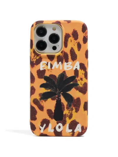 Bimba Y Lola Iphone 15 Pro Max Printed Phone Case In Brown