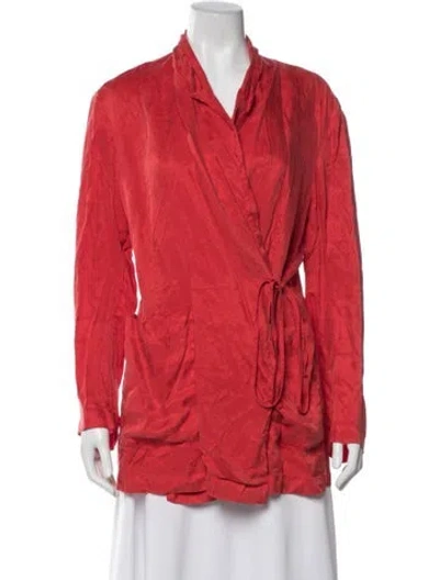 Pre-owned Bimba Y Lola Jacket In Red