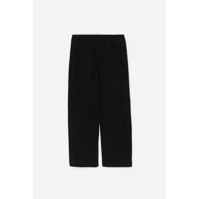 Bimba Y Lola Jogger Trousers With Decorative Stitching In Black