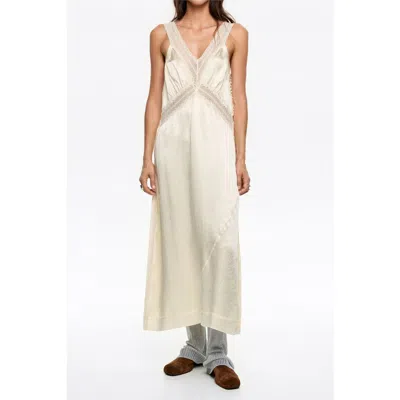 Bimba Y Lola Lace Strappy Midi Dress In Multi