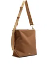 Bimba Y Lola Large Carlino Shoulder Bag In Brown