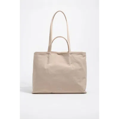 Bimba Y Lola Large Chihuahua Shopper Bag In Sand