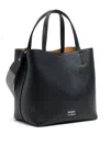Bimba Y Lola Large Chihuahua Tote Bag In Black