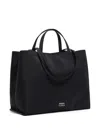 Bimba Y Lola Large Chihuahua Tote Bag In Black