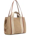 Bimba Y Lola Large Chihuahua Tote Bag In Neutrals