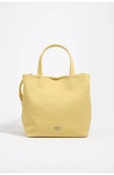 Bimba Y Lola Large Fabric Chihuahua Bag In Yellow
