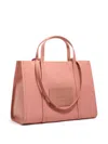 Bimba Y Lola Large Logo-patch Shopper Bag In Pink