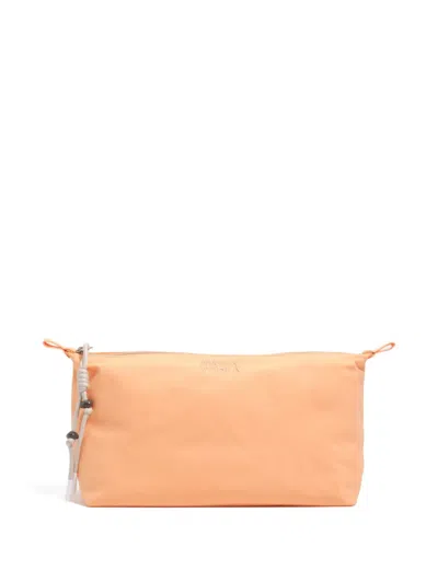 Bimba Y Lola Large Logo-embossed Make-up Bag In Pink