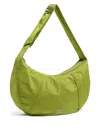 Bimba Y Lola Large Moon Shoulder Bag In Green