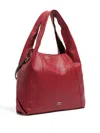 Bimba Y Lola Large Paper Tote Bag In Red
