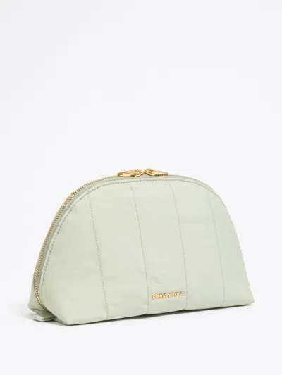 BIMBA Y LOLA LARGE QUILTED MAKE UP BAG