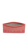 Bimba Y Lola Leather Card Holder In Pink