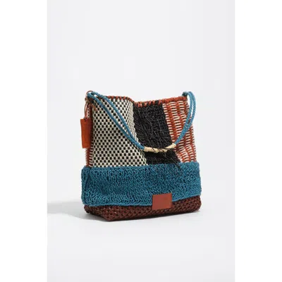 Bimba Y Lola Leather Charm Shoulder Bag In Purple