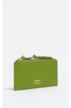 Bimba Y Lola Leather Purse With Logo Plaque In Green