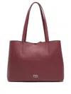 Bimba Y Lola Leather Shoulder Bag In Red