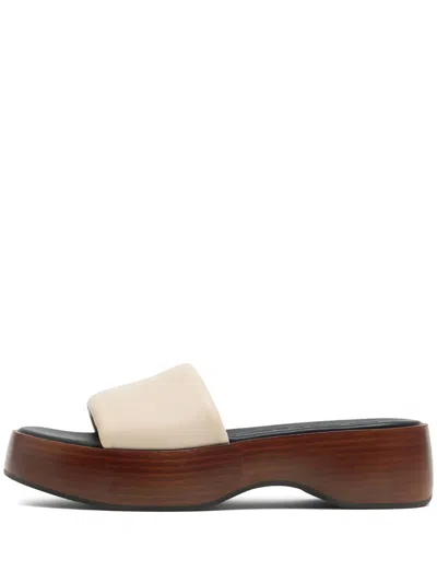 Bimba Y Lola Leather Slides