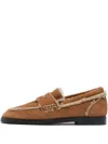 Bimba Y Lola Loafer Mit Riemen In Brown