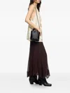 Bimba Y Lola Leather Tote Bag In Black