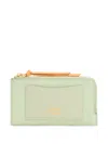 Bimba Y Lola Leather Wallet In Green