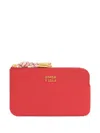 Bimba Y Lola Leather Wallet In Red