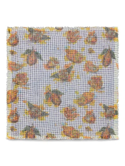 Bimba Y Lola Lemon-print Scarf