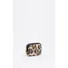 Bimba Y Lola Leopard Coin Purse In Animal Print
