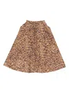 Bimba Y Lola Leopard-print A-line Skirt