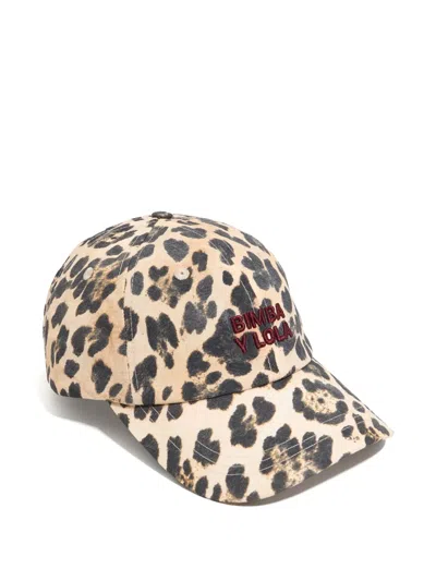 Bimba Y Lola Leopard-print Cap