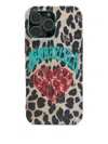 Bimba Y Lola Leopard-print Iphone 13 Pro Max Case In Blue