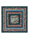 Bimba Y Lola Leopard-print Scarf In Black