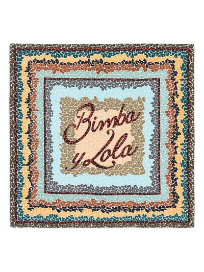 Bimba Y Lola Leopard-print Scarf In Neutrals