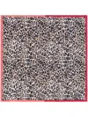 Bimba Y Lola Leopard-print Scarf In Neutrals