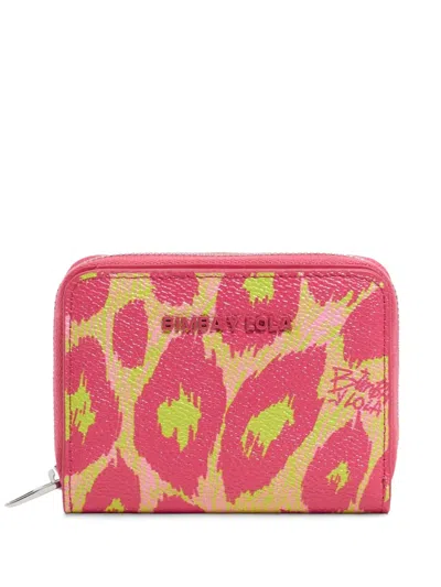 Bimba Y Lola Leopard-print Wallet