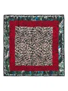 Bimba Y Lola Leopard-snake Print Scarf In Multi