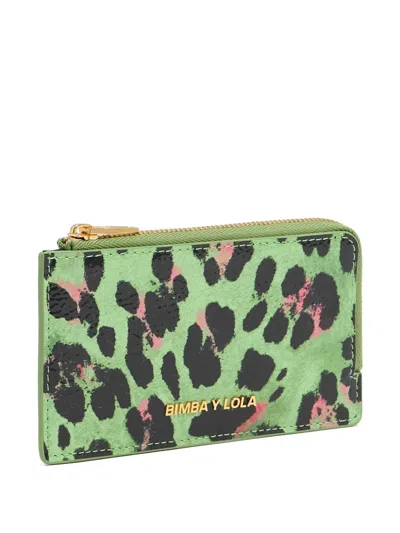 BIMBA Y LOLA LEOPARD WALLET