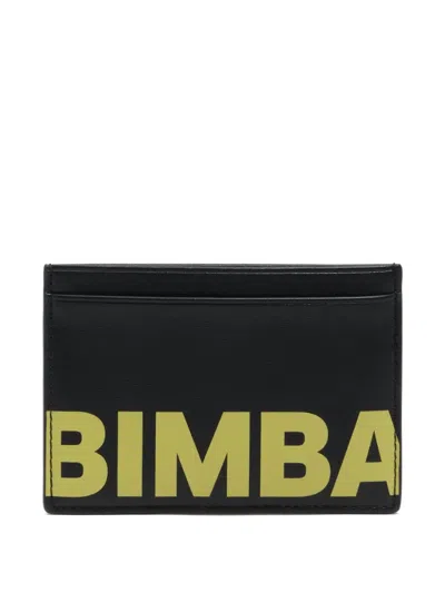 Bimba Y Lola Logo Card Holder In Black
