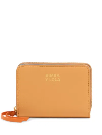 Bimba Y Lola Logo Coin Purse In Orange