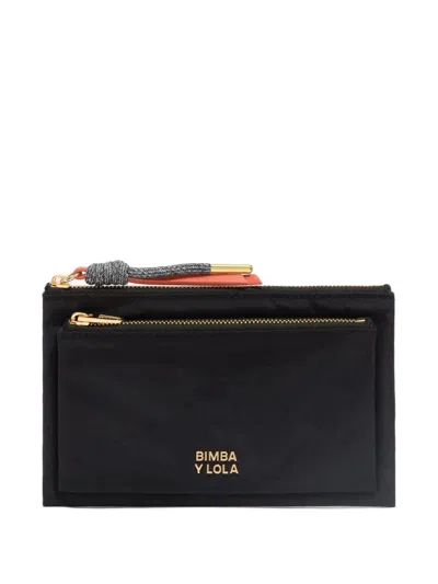 Bimba Y Lola Logo-detail Wallet In Black