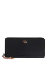 Bimba Y Lola Logo-detail Zip Wallet In Black